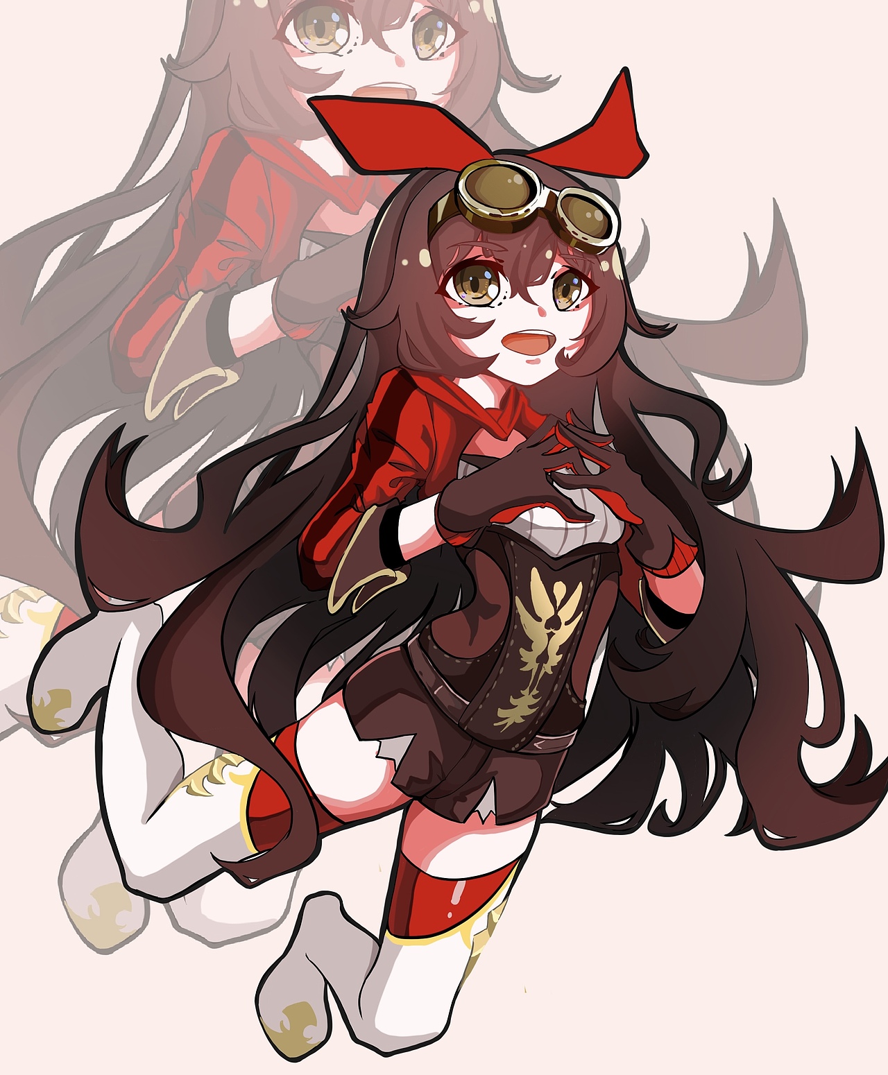 莫娜 胡桃 安柏 香菱