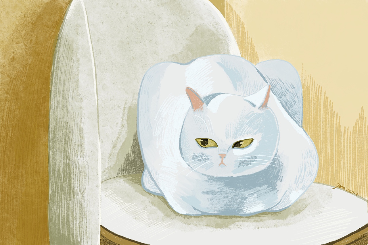 身边的猫猫（图ZMjY0OTIyNzIw） - 创作习作 - 站酷设计师一只怪鸡Jena原创素材 - 站酷ZCOOL