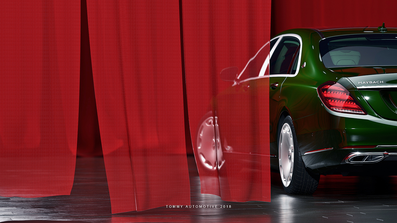 CGI Mercedes-Benz S MAYBACH（图ZMTExMTI5OTMy） - 机械/交通 - 站酷设计师Tommy_林冲原创素材 - 站酷ZCOOL