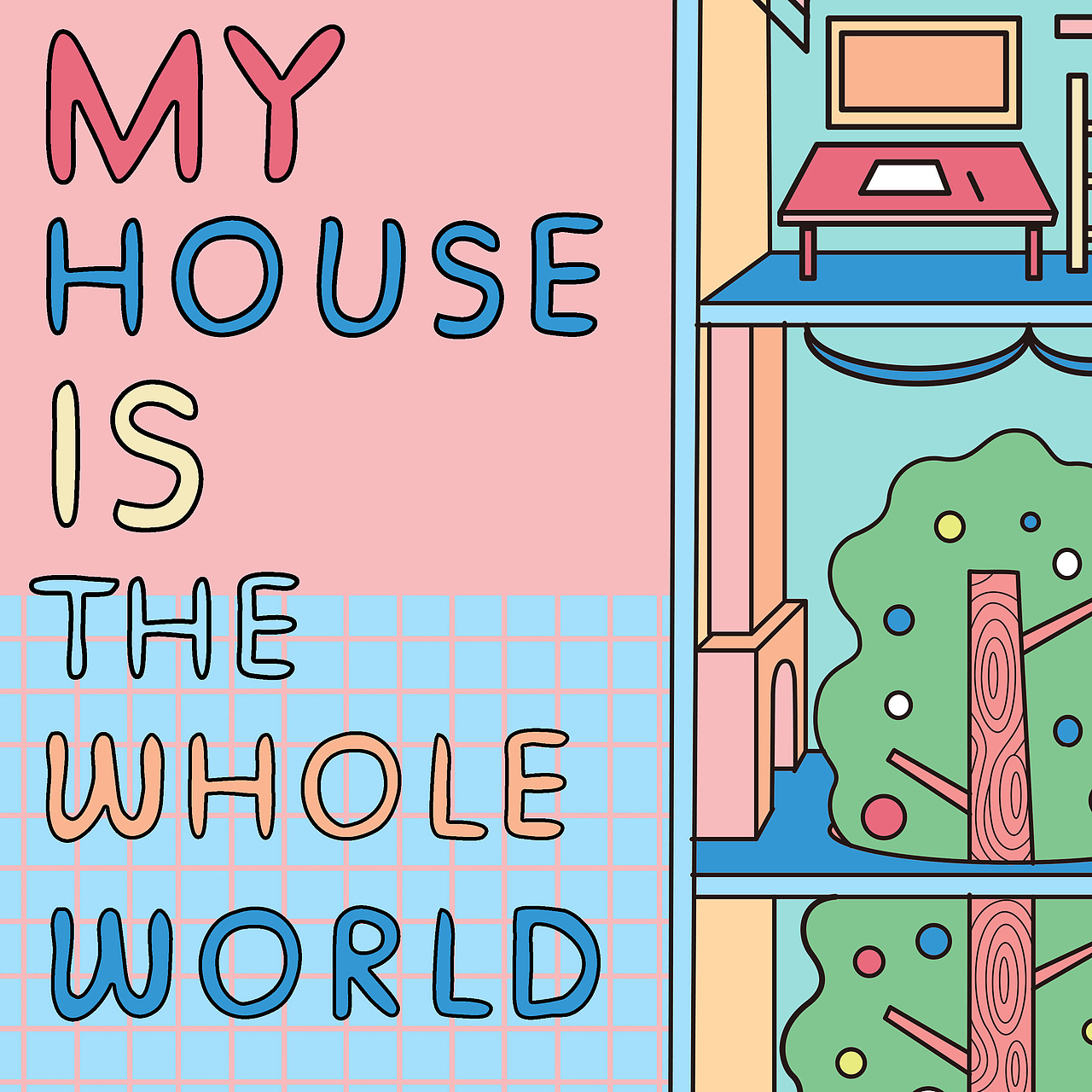 “都宜展舍：他她它/My house”关于house的梦想展览（图ZMTM2NDQ1ODgw） - 艺术插画 - 站酷设计师Pawland原创素材 - 站酷ZCOOL