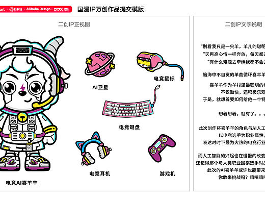 【国漫万创】电竞选手-AI人工智能喜羊羊