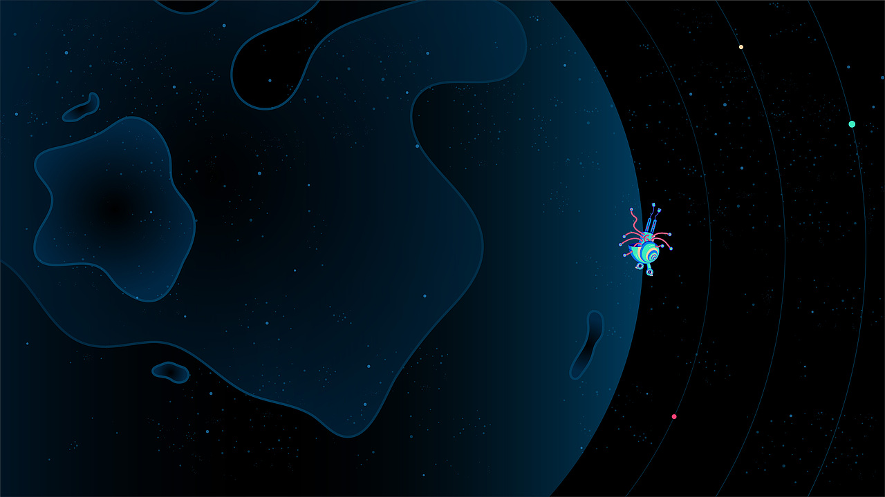 A planet | 一只行星（图ZMTY4OTc3MDM2） - 绘本 - 站酷设计师李Vv原创素材 - 站酷ZCOOL