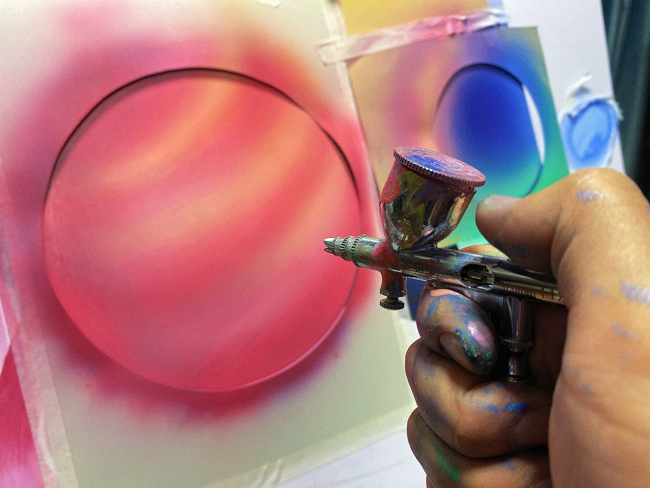 【 宇宙·星球喷绘挂画定制】