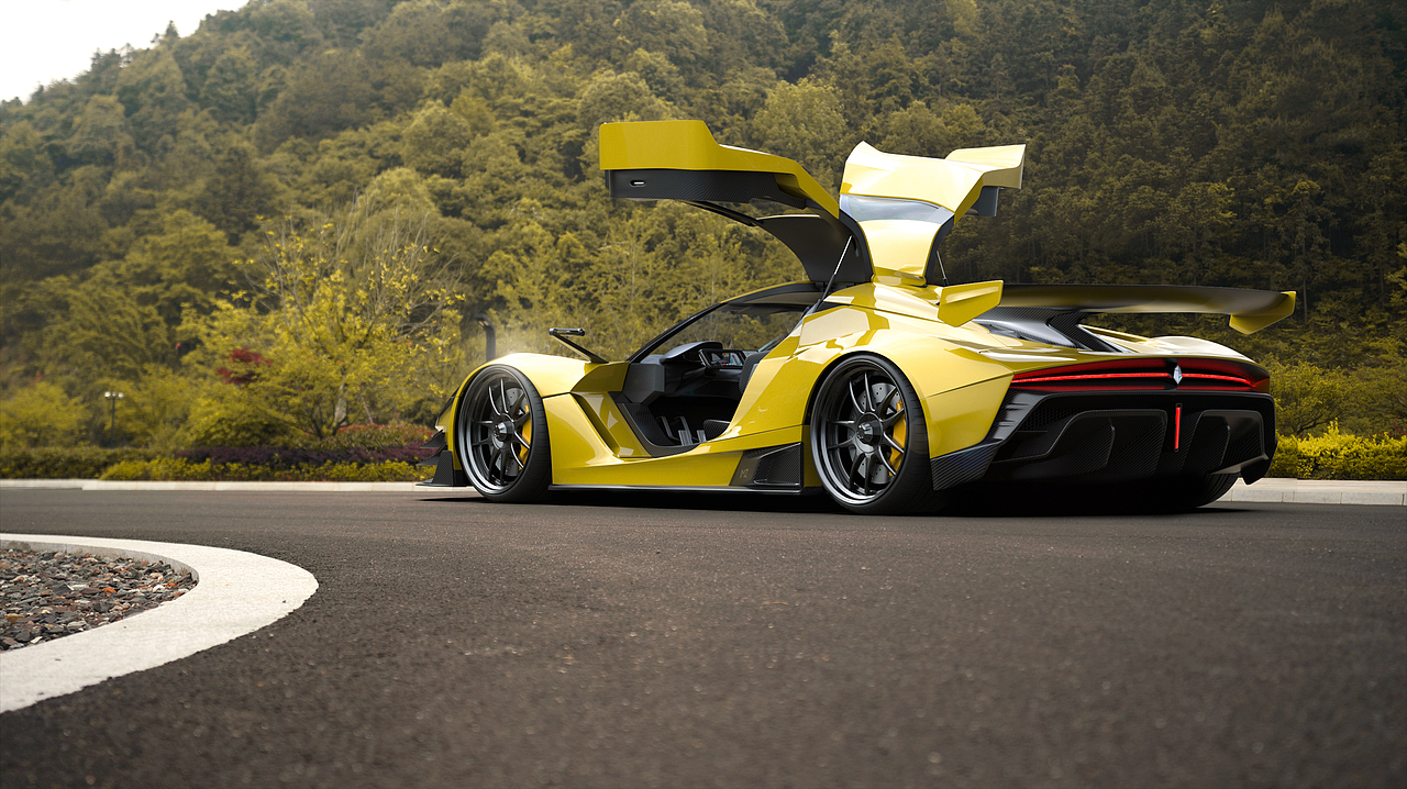 中国原创超跑设计（图ZMjA5ODg1OTM2） - 交通工具 - 站酷设计师机器人2050原创素材 - 站酷ZCOOL