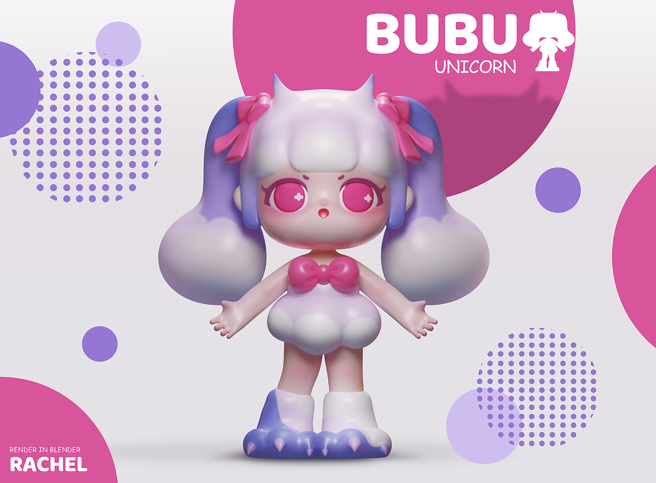 潮玩IP/独角兽BUBU / UNICORN BUBU（图ZMjc1NTIzNjg4） - 人物/生物 - 站酷设计师致命的九层糕原创素材 - 站酷ZCOOL