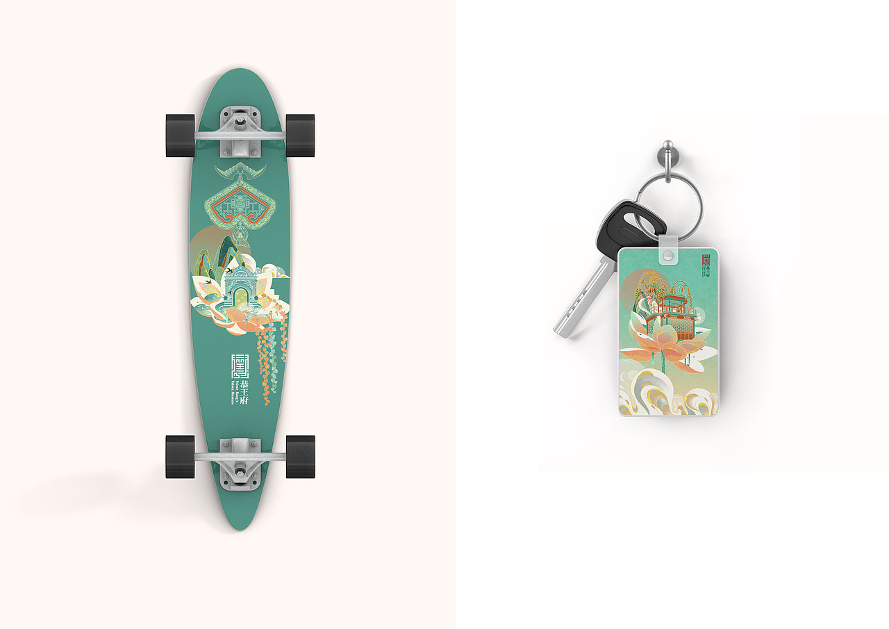 《王府故事》文化和旅游部恭王府插画文创产品（图ZMjczMTk1NTU2） - 商业插画 - 站酷设计师派大珊paipai原创素材 - 站酷ZCOOL