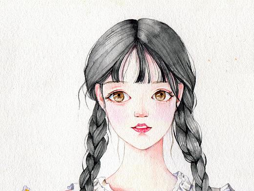 花中女孩
