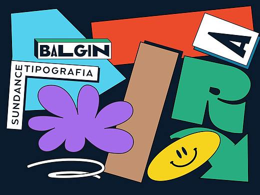 设计分享/ Balgin Font Family的90年代怀旧字体设计