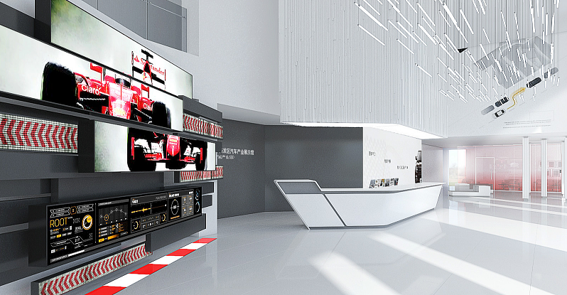 汽车展厅，3d效果图设计（图ZMTkxODUyMjQ4） - 建筑/空间 - 站酷设计师设计小丸子j原创素材 - 站酷ZCOOL