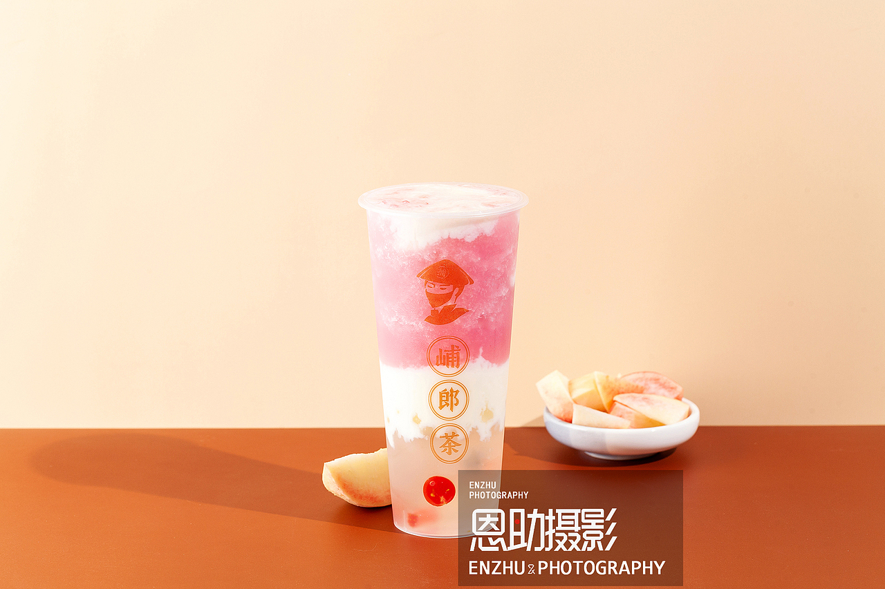 奶茶摄影 卡纸风格