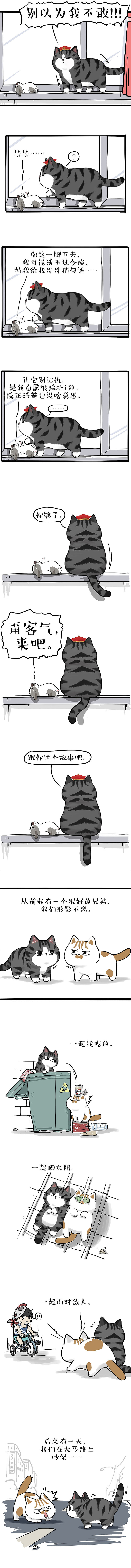 垃圾桶里没有小鱼干，但我有......（图ZMjU5NzA2MzY4） - 中/长篇漫画 - 站酷设计师吾皇的白茶原创素材 - 站酷ZCOOL