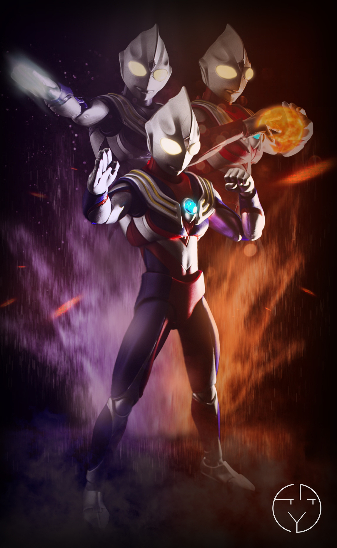 各奥特曼模型后期