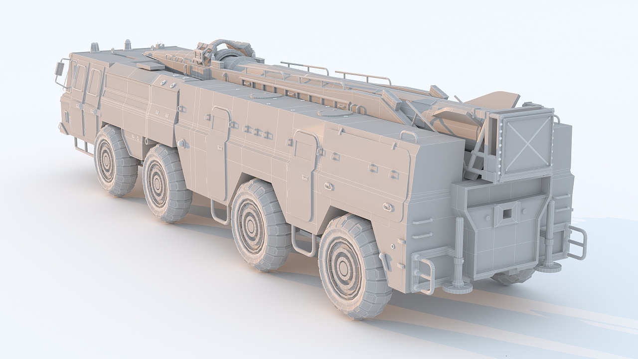 东风11建模大国重器