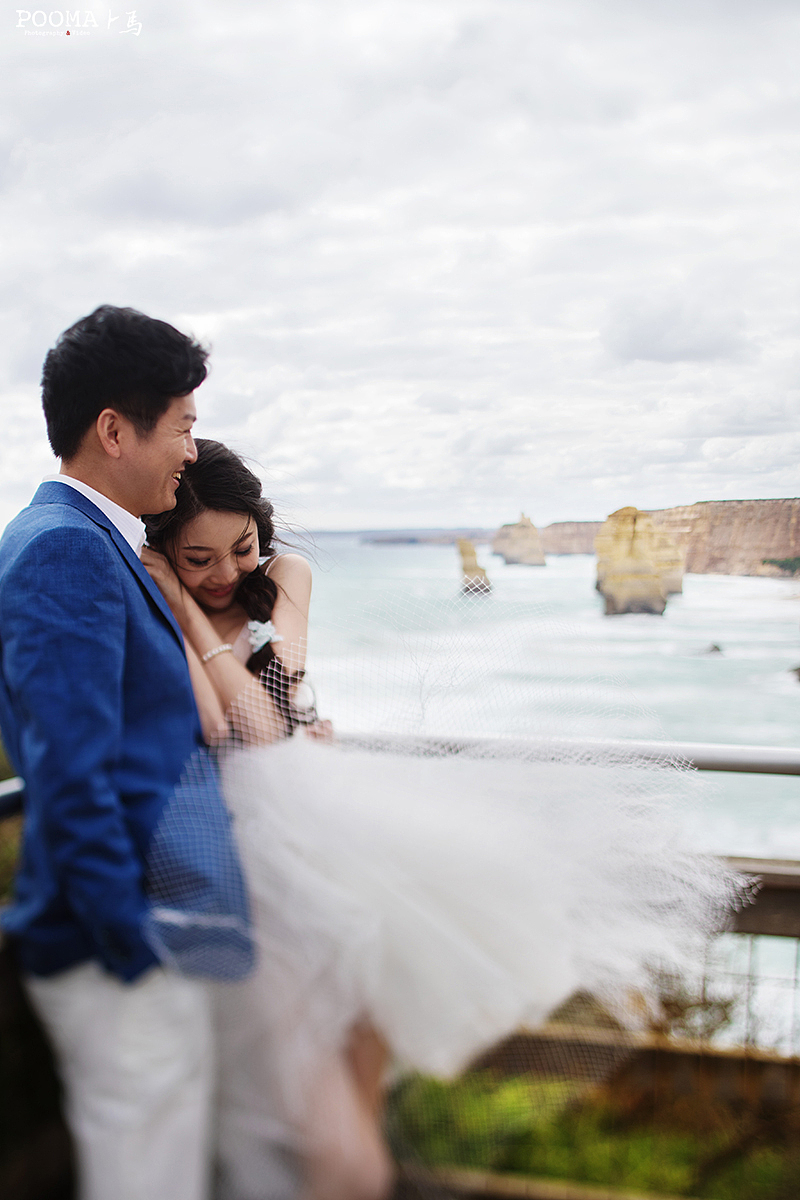 卜马婚纱|陈大帅&赵小白摄于墨尔本