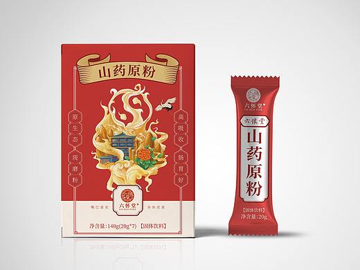 山药原粉包装设计