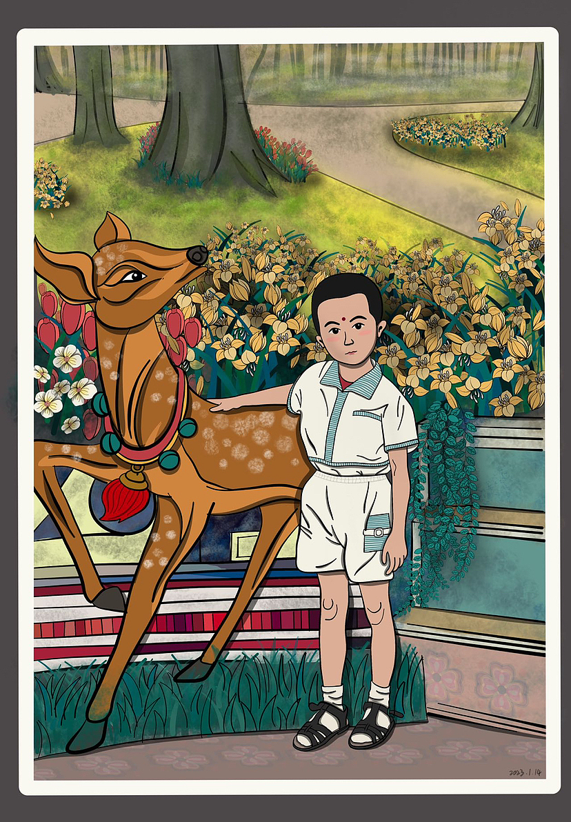 画一张小时候的照片（图ZMzMxMTUxNzgw） - 创作习作 - 站酷设计师颅巢原创素材 - 站酷ZCOOL