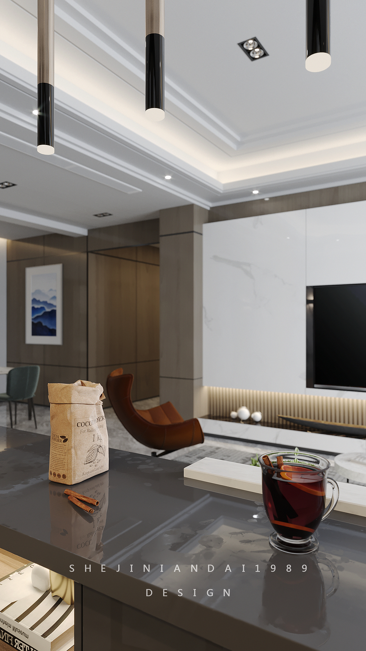 现代风住宅设计及表现