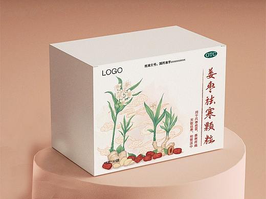 红枣姜茶包装