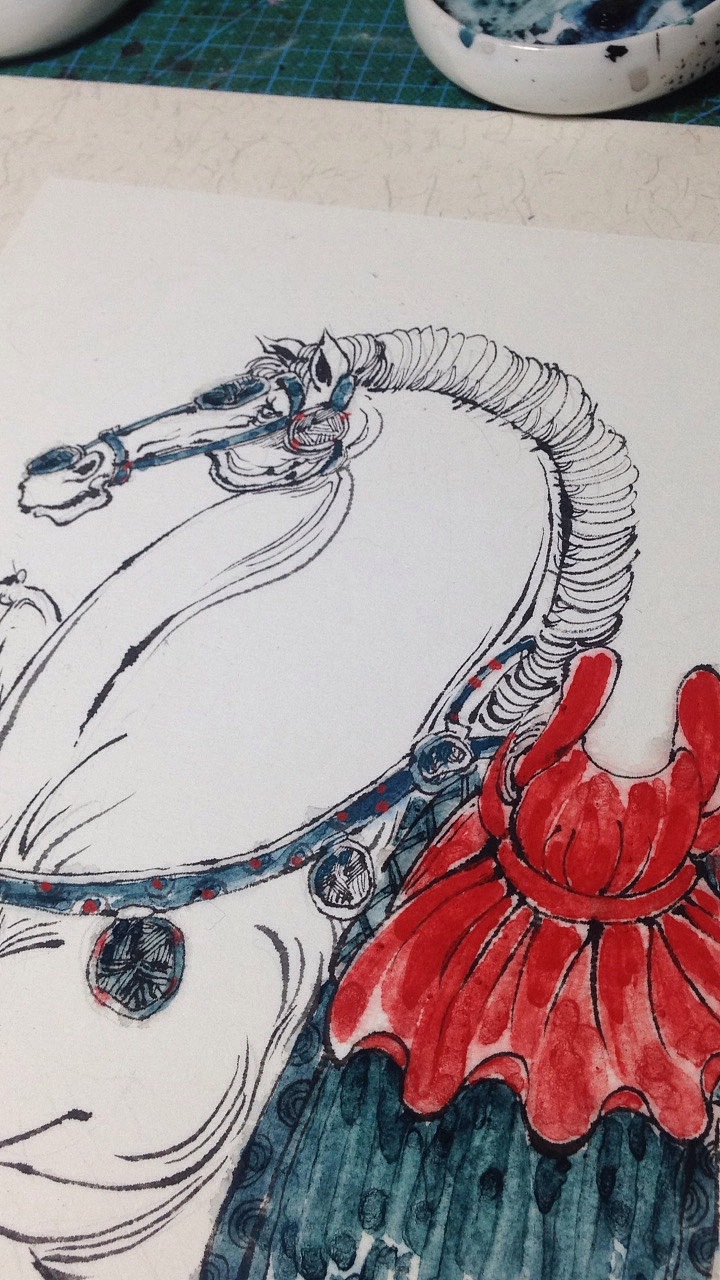 【上善凡品】，随笔小品｛黄骠马｝，