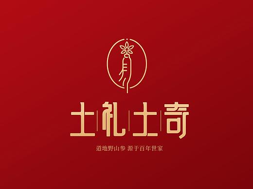 人参酒logo名称设计
