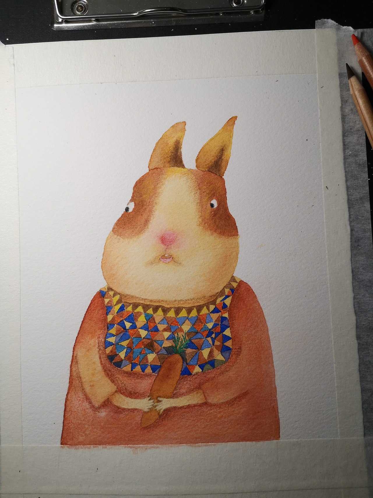 小兔头像（图ZMTU3ODAwNjI4） - 创作习作 - 站酷设计师Lesley冬青树原创素材 - 站酷ZCOOL