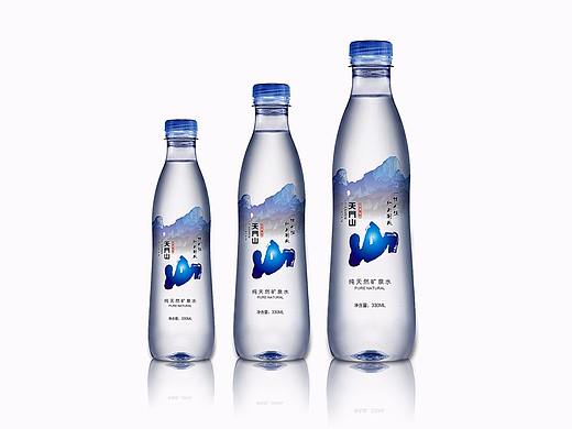 天门山矿泉水瓶包装