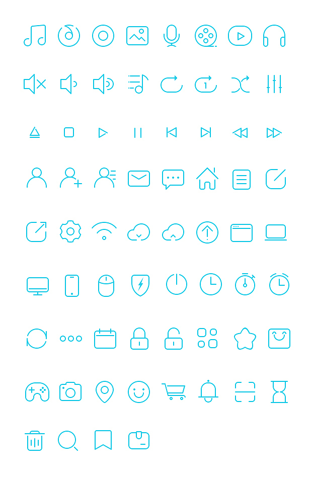 线性图标（图ZMTc5ODk0NTQw） - 图标 - 站酷设计师小括号丶原创素材 - 站酷ZCOOL