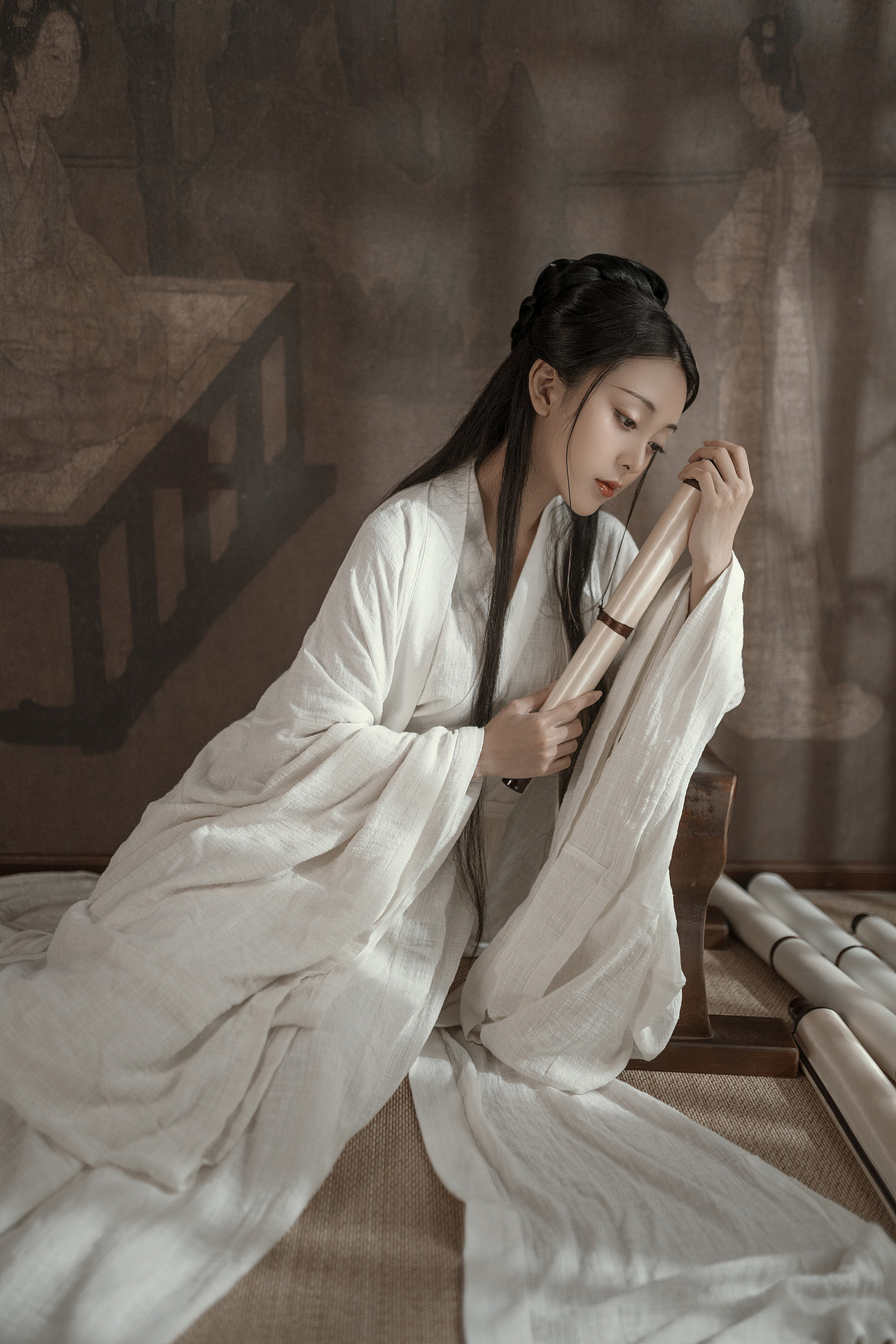 汉服摄影 | 君问归期未有期（图ZMjI1OTM5Nzk2） - 人像摄影 - 站酷设计师绘心_Aries原创素材 - 站酷ZCOOL