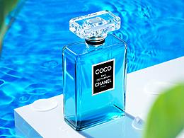 产品渲染—香水