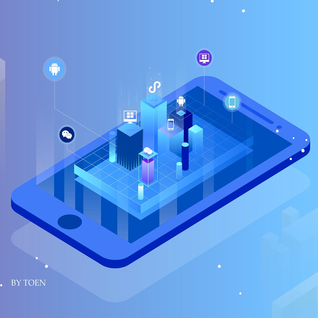 5d插画素材|插画|创作习作|兔兔天天向上 - 原创作品 - 站酷 (zcool)