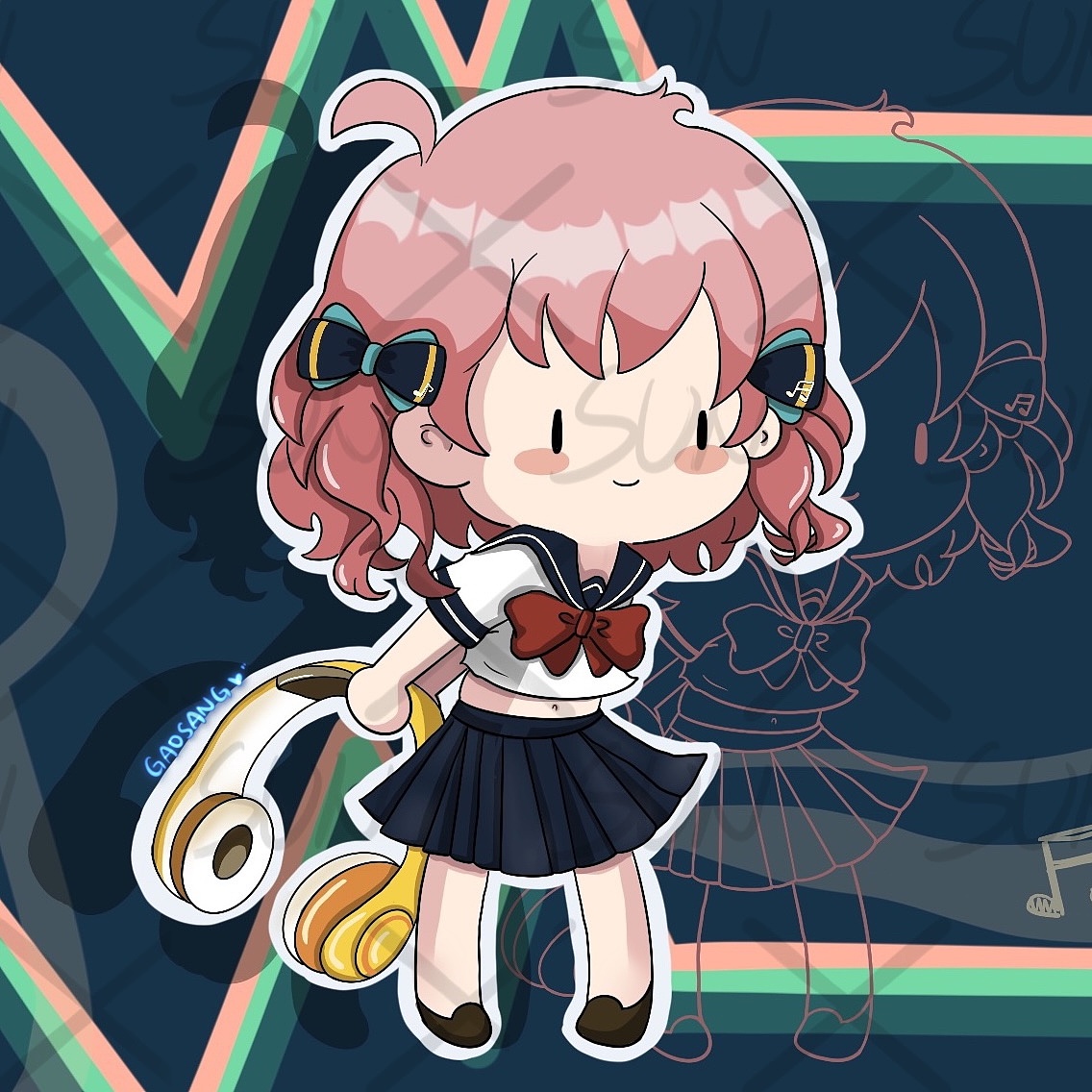 约稿|人设约稿图|动漫|其他动漫|高桑 - 原创作品 - 站酷 (zcool)