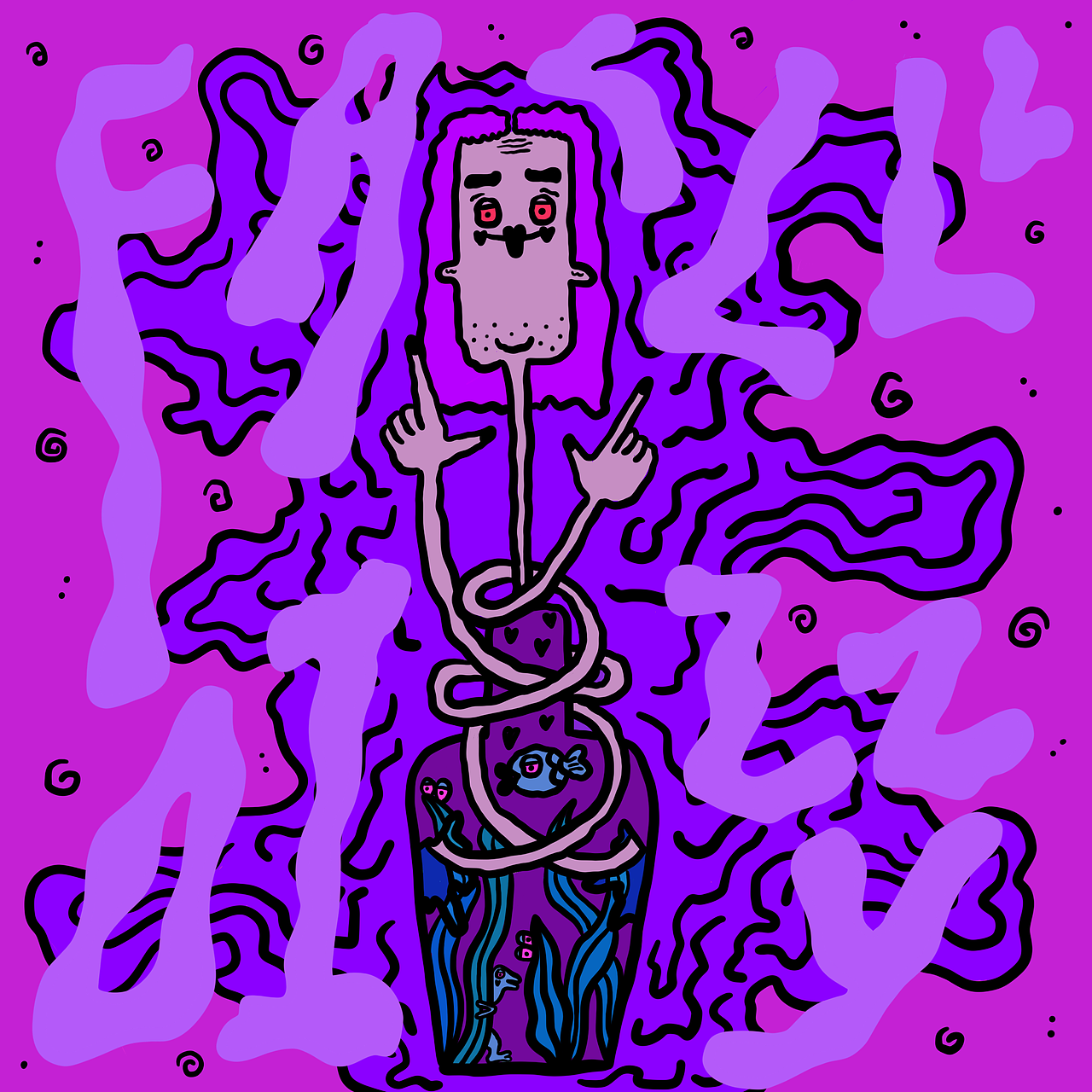 DizzyPunk（圖ZMjk5MTQ4NDY0） - 商業(yè)插畫 - 站酷設計師CreepyCheese原創(chuàng)素材 - 站酷ZCOOL