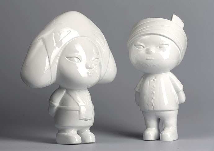 嘎娃嘎妞公仔玩偶系列 / 设计师 陈思岷