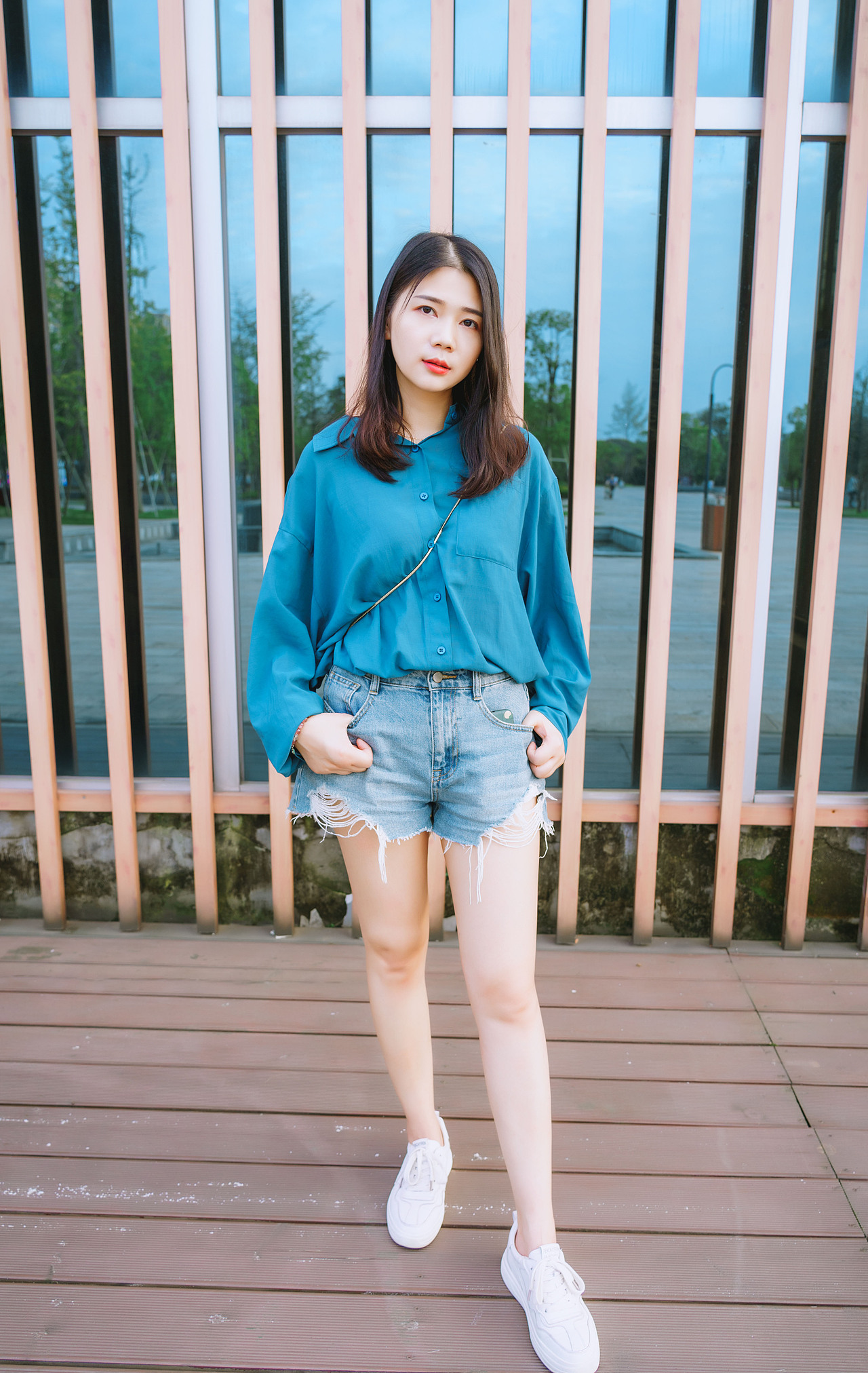 双流周边公园拍摄素人小姐姐（图ZMjIzOTg2Mzc2） - 人像摄影 - 站酷设计师鱼游梦境原创素材 - 站酷ZCOOL