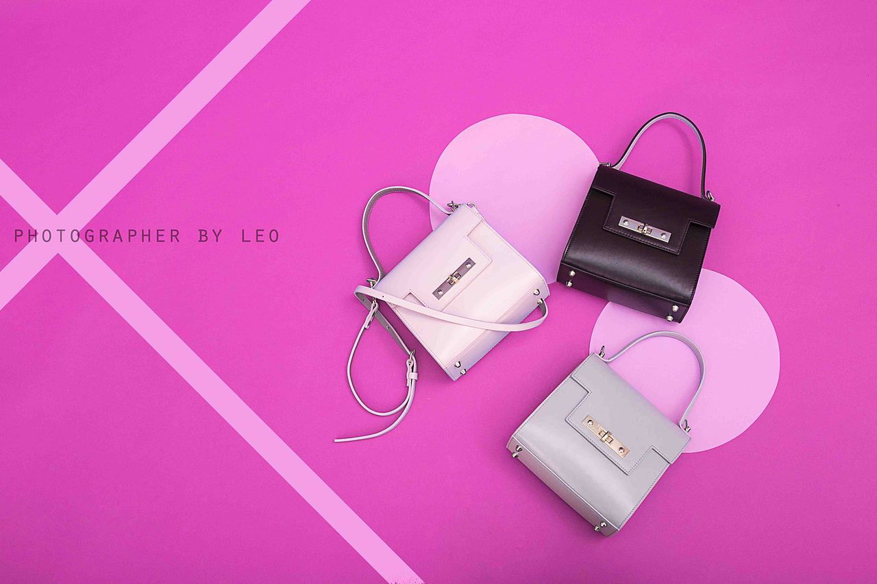 包包创意拍摄