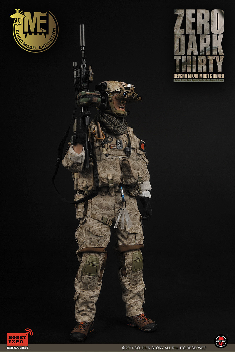 美军DEVGRU- MK46 MOD1机鎗手 -猎杀本拉登（图ZMTExMDE5MjI4） - 手办/模玩 - 站酷设计师SoldierStory原创素材 - 站酷ZCOOL