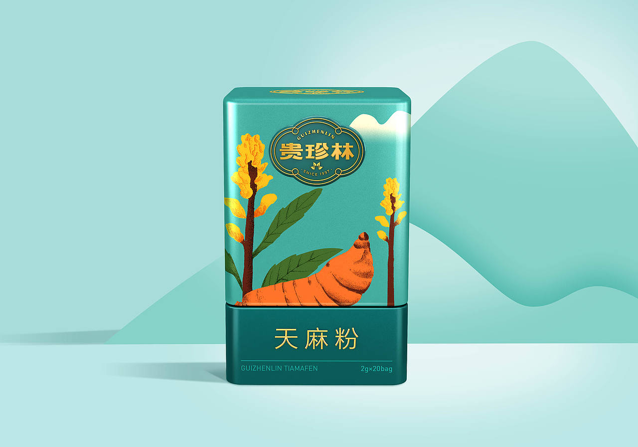 贵珍林（图ZMjE3MjQyNjcy） - 包装 - 站酷设计师李华清_设计原创素材 - 站酷ZCOOL