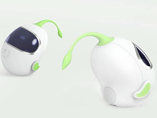 儿童产品设计智能儿童陪伴机器人外观设计