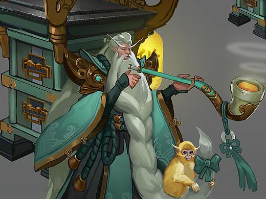 商货仙人概念设计（个人主页-ZMzY5MjAyMTI=） - 概念设定 - 站酷设计师MT橙子原创素材 - 站酷ZCOOL