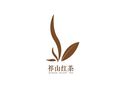 祁山红茶logo提案