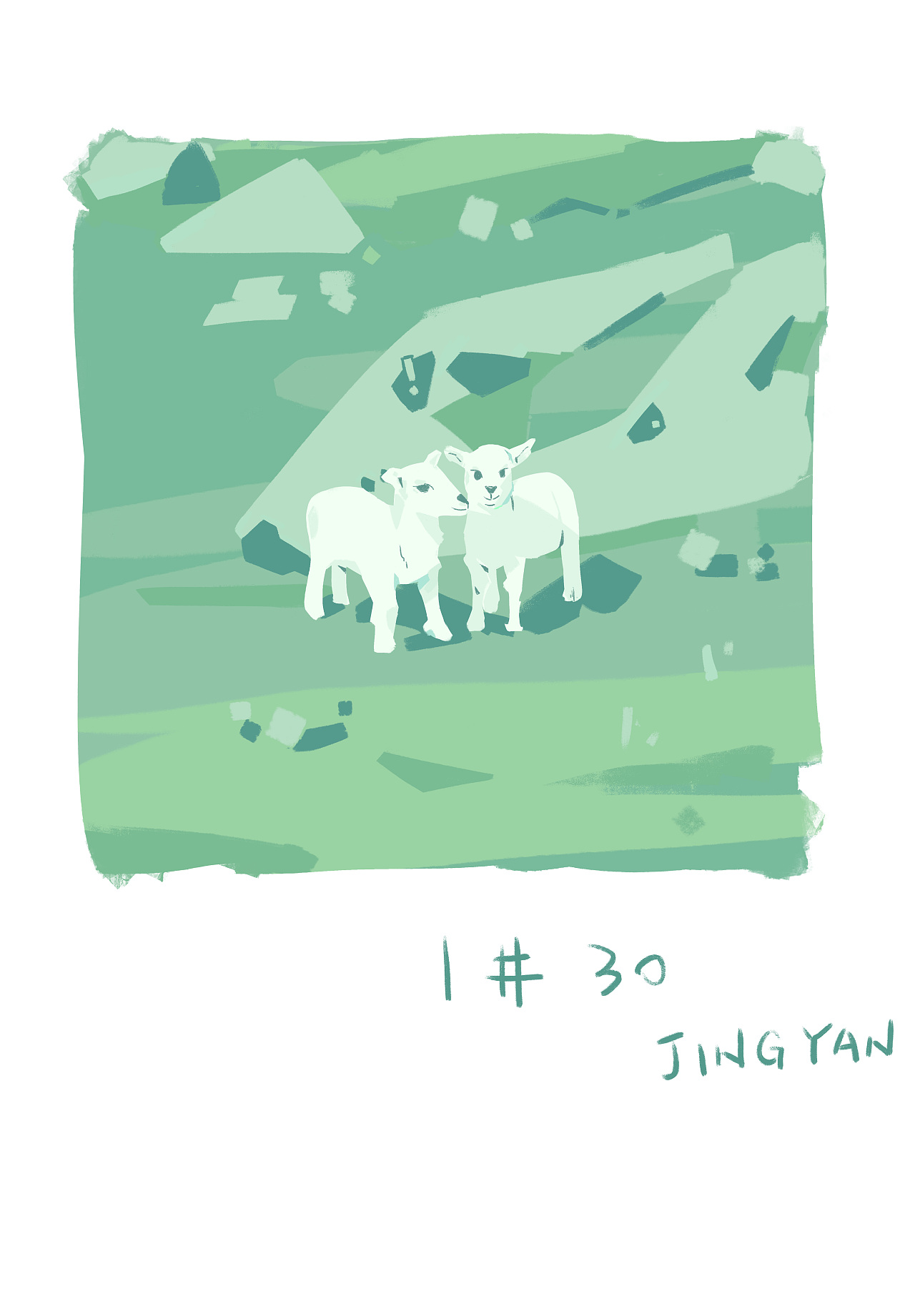 色彩日涂 10/30（图ZMjkwMzk3MDQw） - 创作习作 - 站酷设计师晶燕L原创素材 - 站酷ZCOOL