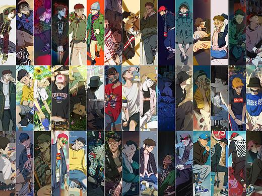 抽空画自己（2018大合集）