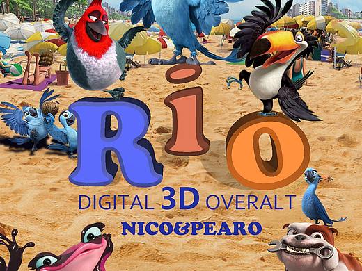 RIO里約大冒險（個人主頁-ZMzY0OTM4MjA=） - 海報 - 站酷設(shè)計師玲妹兒原創(chuàng)素材 - 站酷ZCOOL