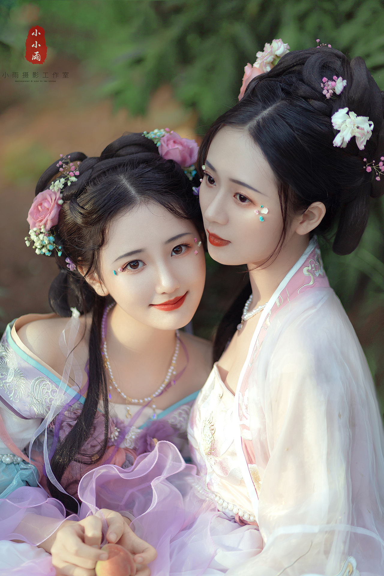 七月桃园汉服（图ZMjY0NzgzMzYw） - 人像摄影 - 站酷设计师阿波摄影原创素材 - 站酷ZCOOL