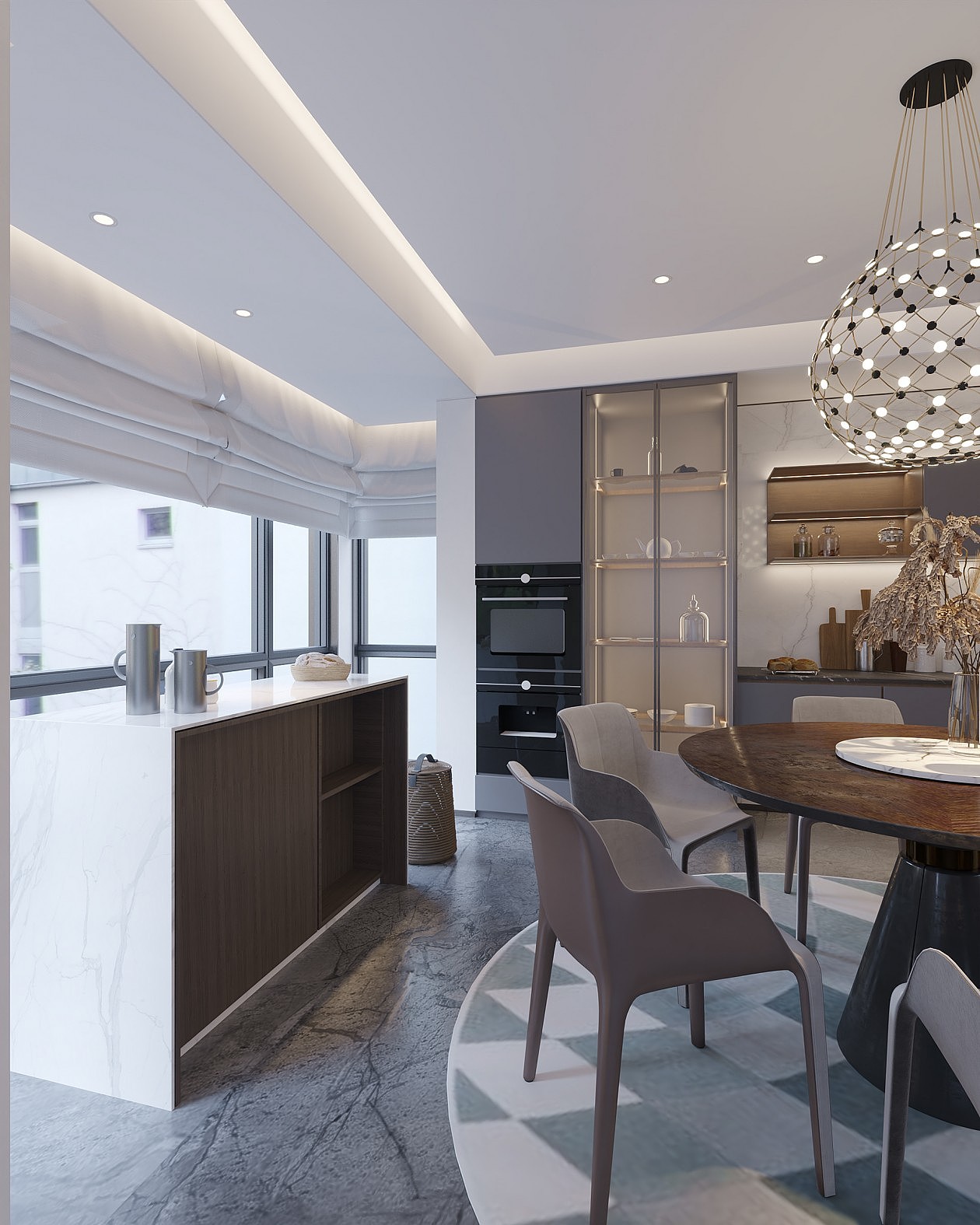 蓝色与黄色 打造温馨与时尚的共鸣