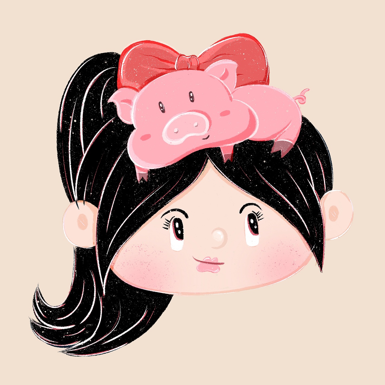 十二生肖系列|人物头像插画