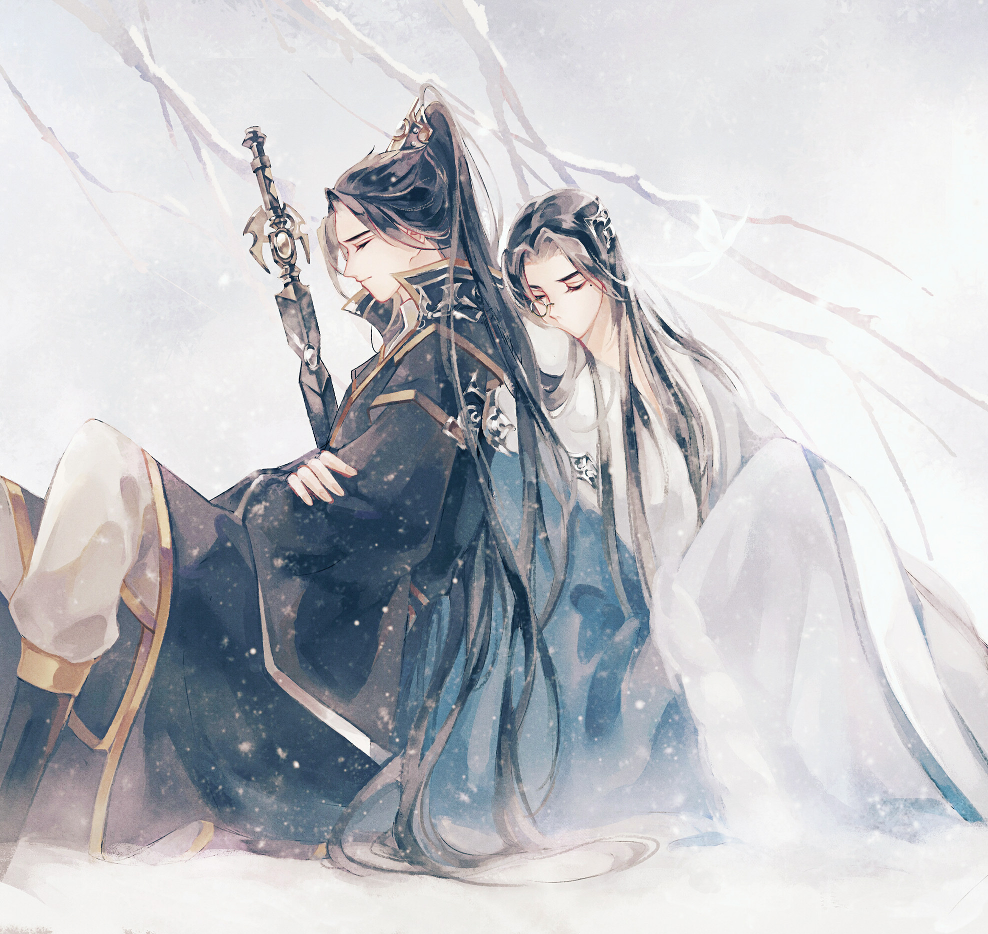 雪|插画|创作习作|允露 - 原创作品 - 站酷 (zcool)