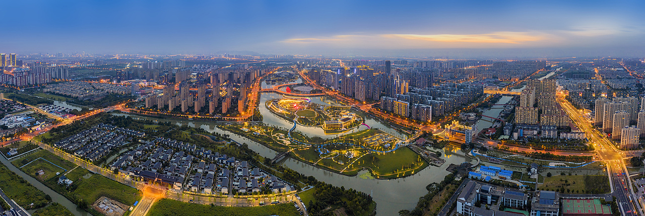 苏州市相城区活力岛风光