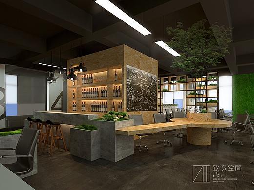 恒圣体育办公空间设计（个人主页-ZMzE4MzA0NDA=） - 家装设计 - 站酷设计师致度空间原创素材 - 站酷ZCOOL