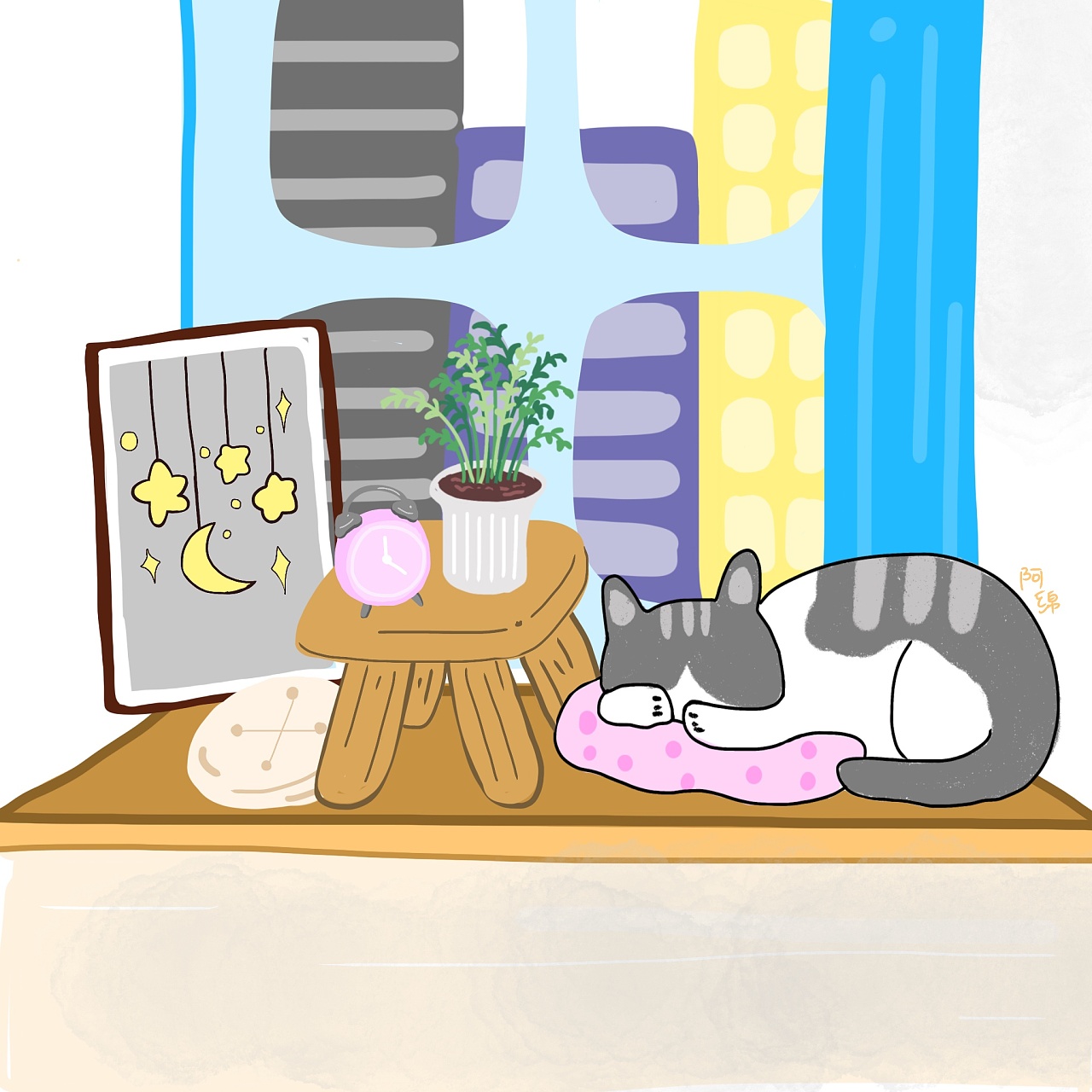 宅猫—宅在家里的主子